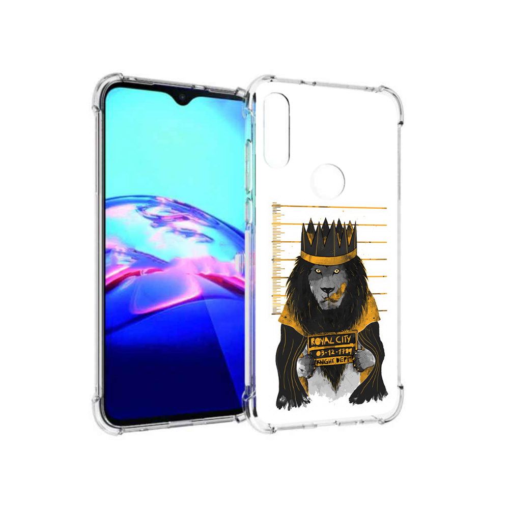 

Чехол MyPads Tocco для Motorola Moto E лев в законе (PT227064.345.435), Прозрачный, Tocco