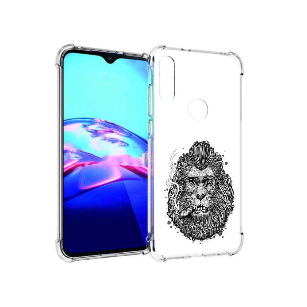 

Чехол MyPads Tocco для Motorola Moto E курящий лев (PT227064.345.432), Прозрачный, Tocco