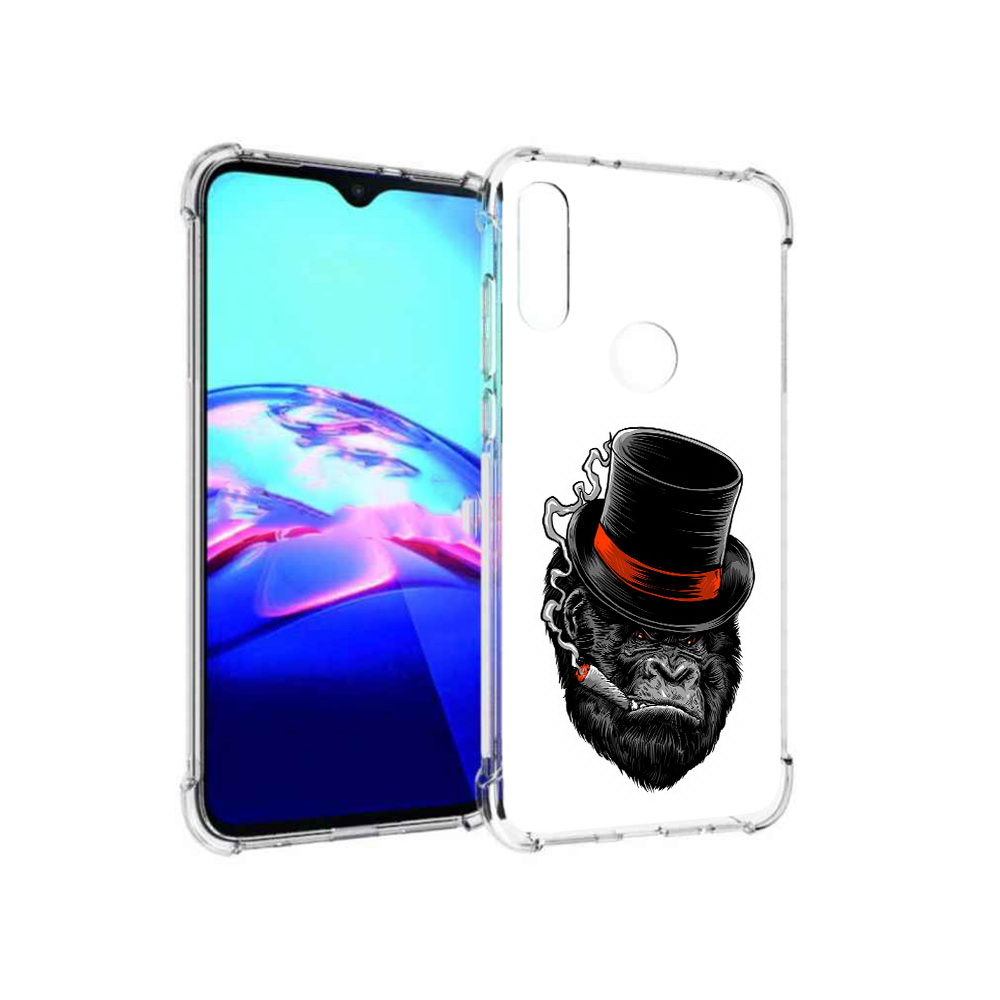 

Чехол MyPads Tocco для Motorola Moto E дизайнерская горилла (PT227064.345.431), Прозрачный, Tocco