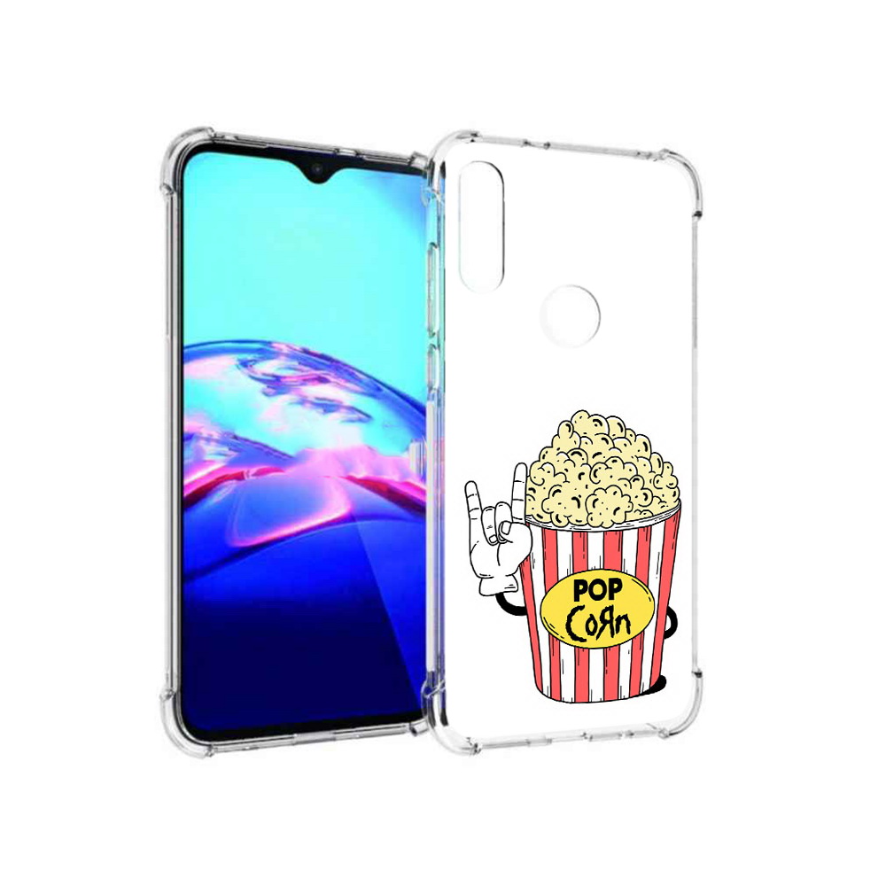 

Чехол MyPads Tocco для Motorola Moto E крутой попкорн (PT227064.345.427), Прозрачный, Tocco