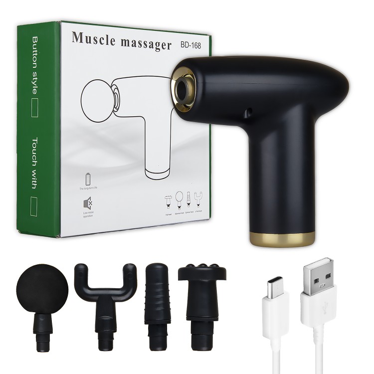 

Массажер для тела Muscle massager BD-168, Черный, BD-168