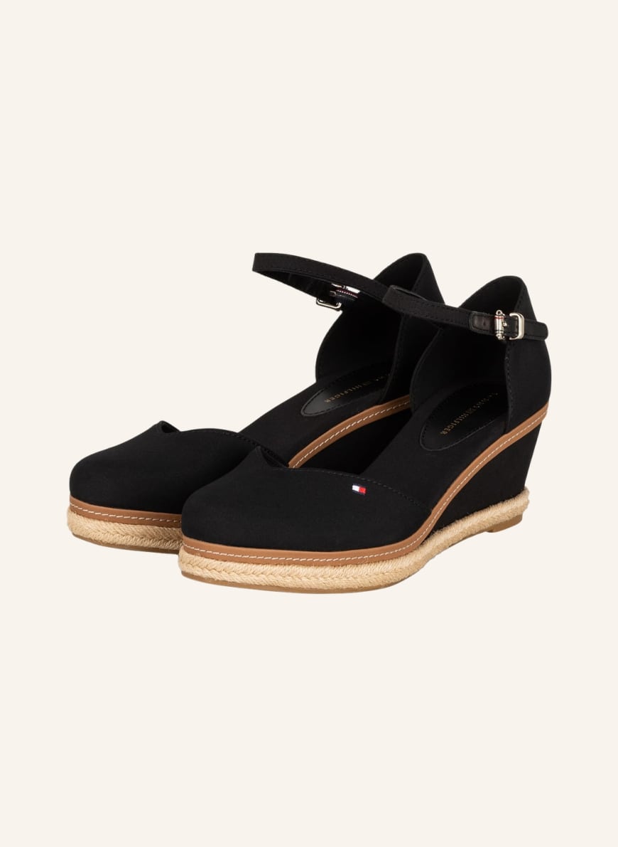 

Эспадрильи женские Tommy Hilfiger 1000956238 черные 40 RU (доставка из-за рубежа), 1000956238