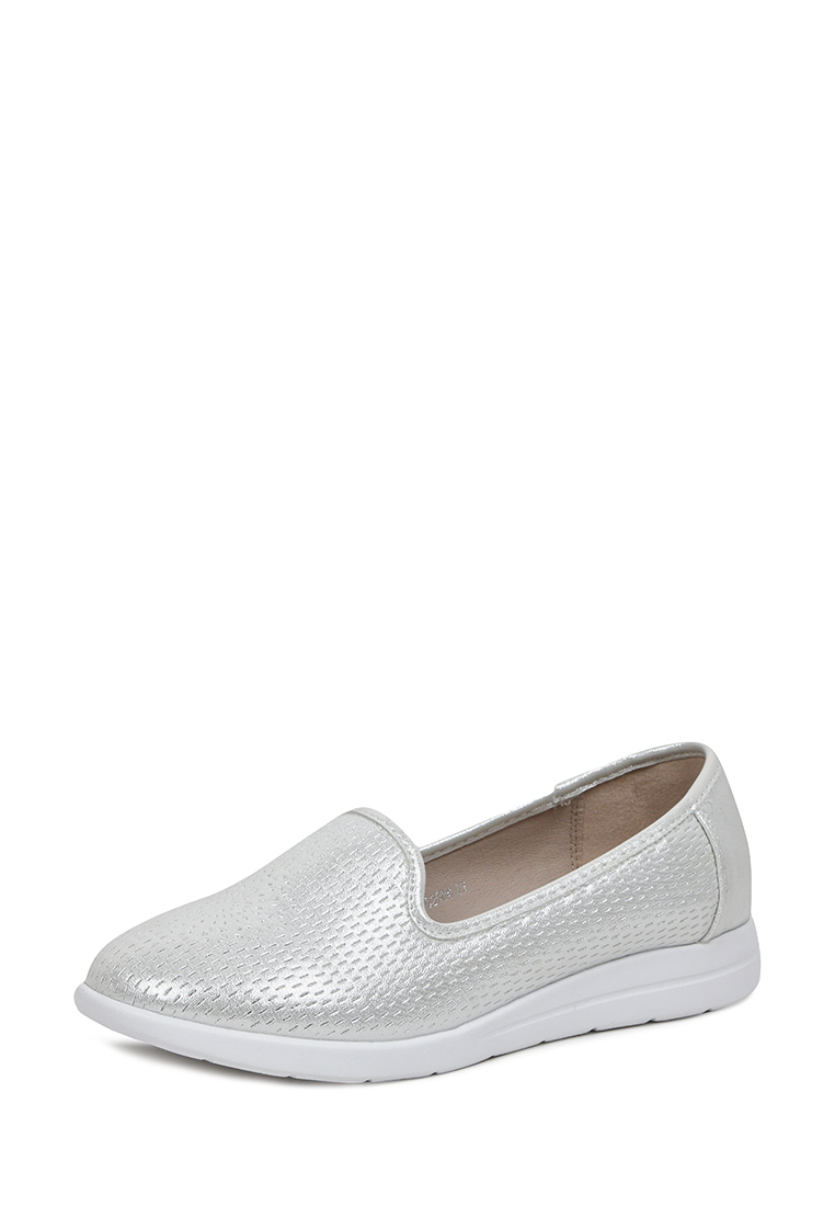 

Слиперы женские T.Taccardi 710022800 серебристые 38 RU, Серебристый, 710022800