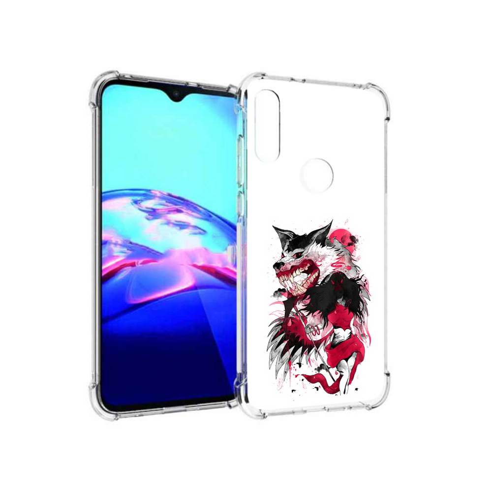 

Чехол MyPads Tocco для Motorola Moto E красная шапочка (PT227064.345.410), Прозрачный, Tocco