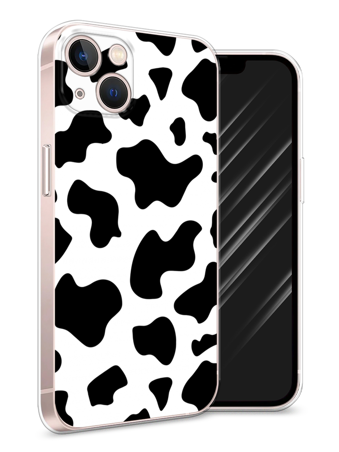 фото Чехол awog на apple iphone 13 / айфон 13 "пятна коровы"
