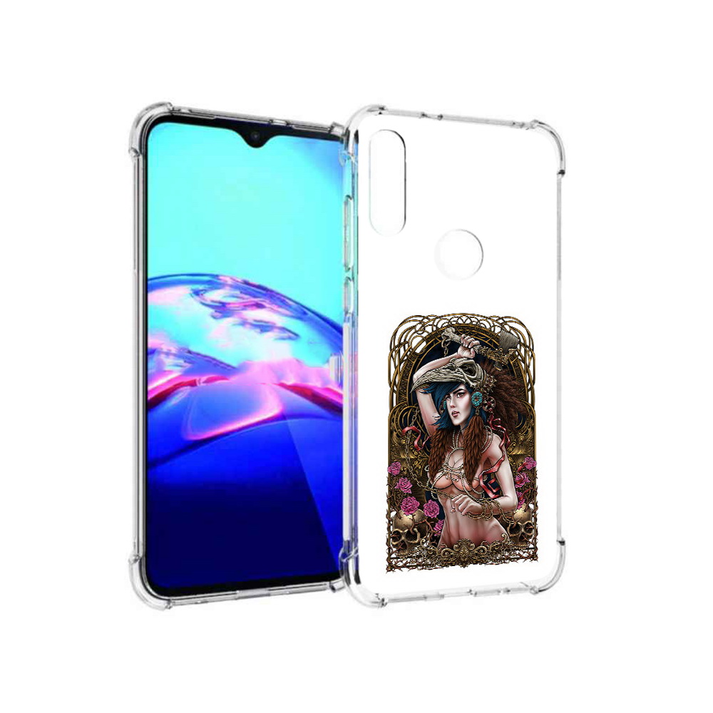 

Чехол MyPads Tocco для Motorola Moto E красивая девушка рисунок (PT227064.345.407), Прозрачный, Tocco
