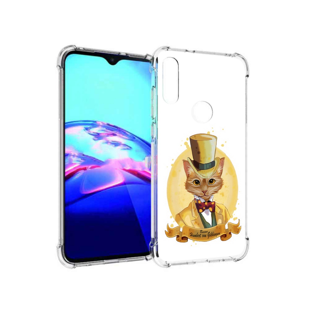 

Чехол MyPads Tocco для Motorola Moto E кот юрист (PT227064.345.401), Прозрачный, Tocco