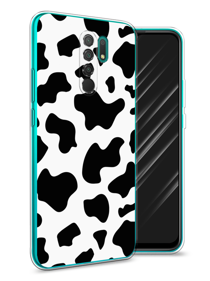 

Чехол Awog на Xiaomi Redmi 9 "Пятна коровы", Разноцветный, 38350-1