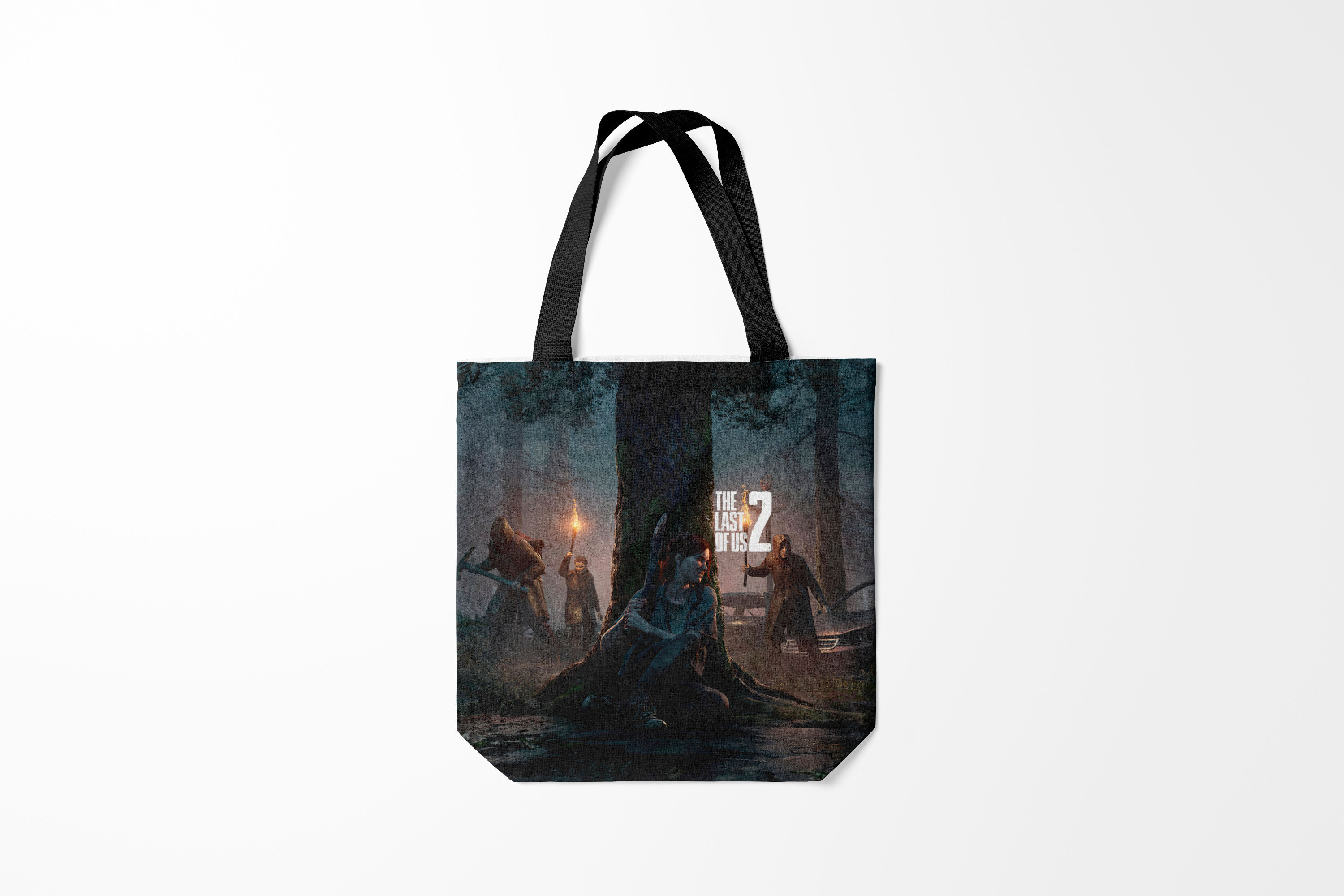 

Сумка шoппер унисекс Burnettie The last of us 2, голубой, The last of us 2