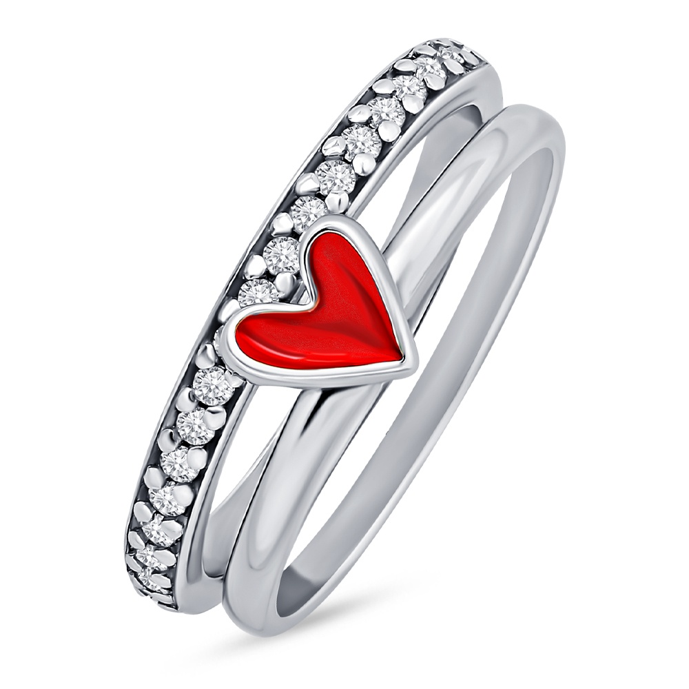 

Кольцо из серебра р. , 585Gold 701013755, фианит, 701013755