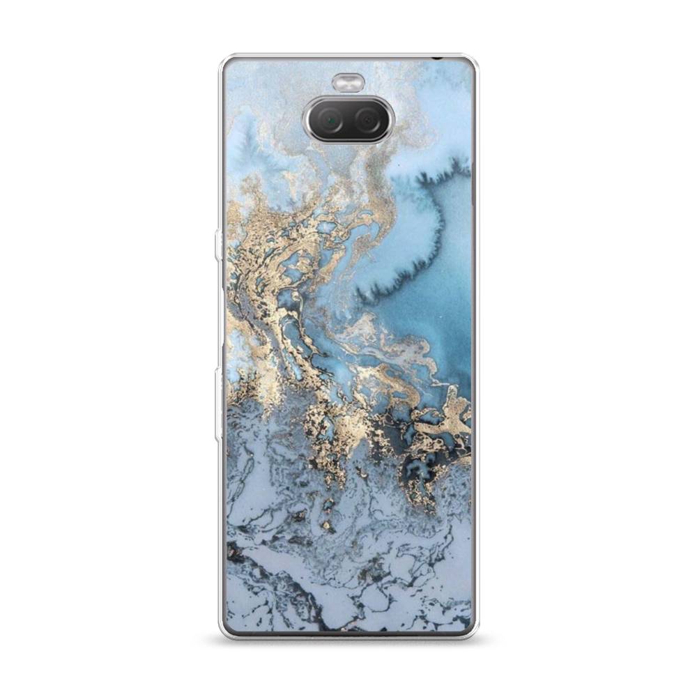 

Чехол Awog на Sony Xperia XA3 "Морозная лавина синяя", 53750-3
