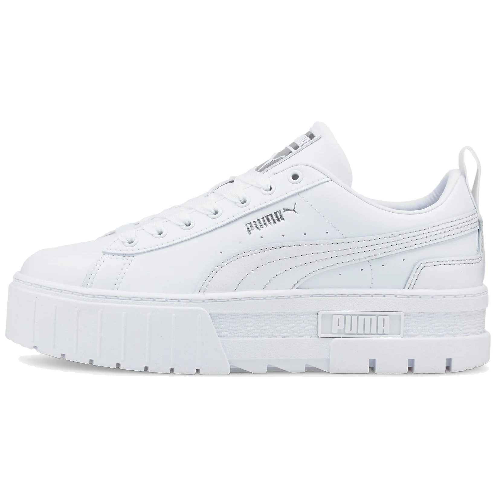 Кеды женские PUMA Mayze Glow Wns белые 37 EU белый