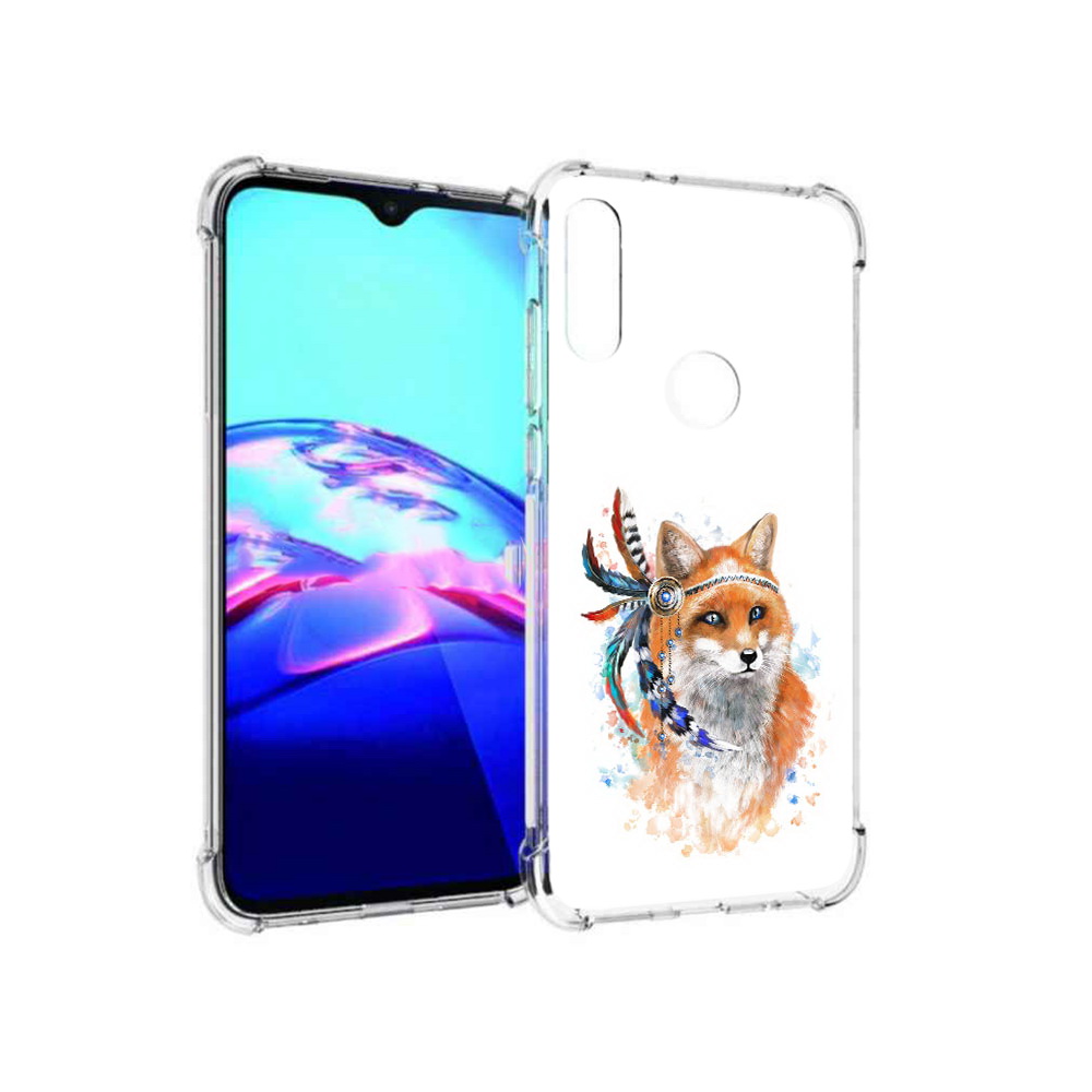 

Чехол MyPads Tocco для Motorola Moto E инду лиса (PT227064.345.377), Прозрачный, Tocco