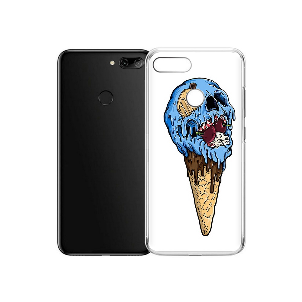 

Чехол MyPads Tocco для Alcatel 1S мороженное череп (PT227137.662.484), Прозрачный, Tocco