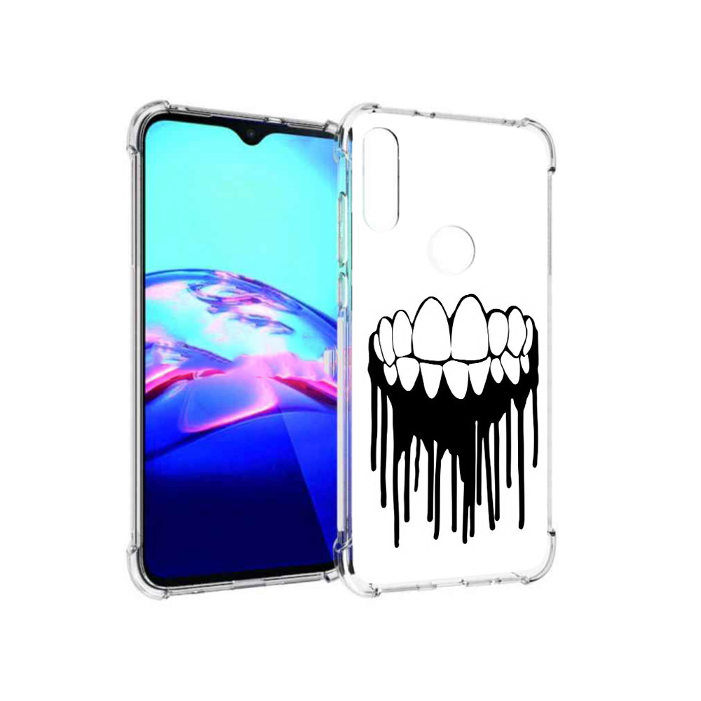 

Чехол MyPads Tocco для Motorola Moto E зубы (PT227064.345.372), Прозрачный, Tocco