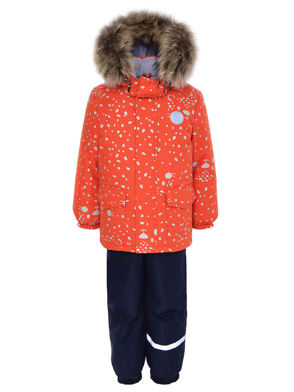 Комплект верхней одежды детский  Jam mix М-698/2, оранжевый, 98