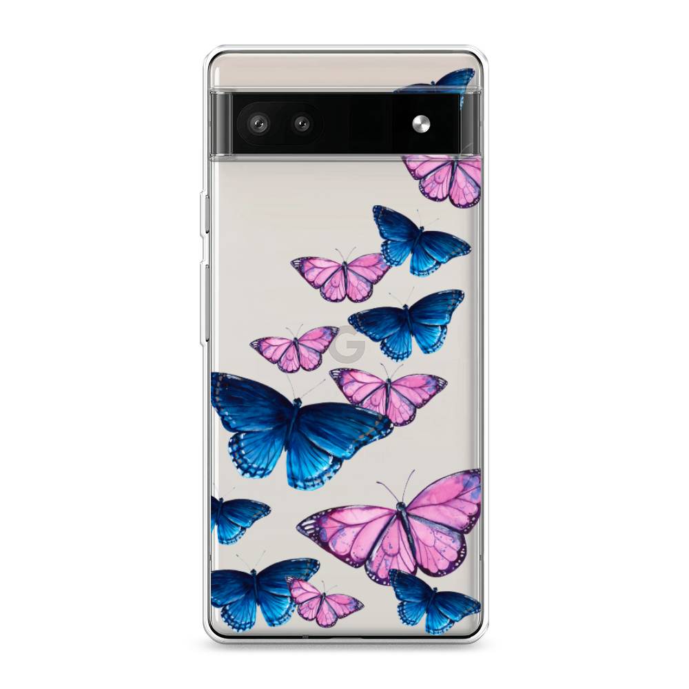 

Чехол Awog на Google Pixel 6A "Полет бабочек", Разноцветный, 271150-2