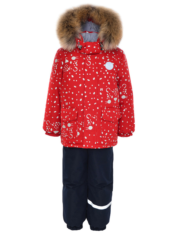 Комплект верхней одежды детский  Jam mix М-698-1/92, красный, 92