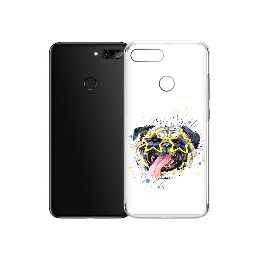 

Чехол MyPads Tocco для Alcatel 1S мопс боксер (PT227137.662.482), Прозрачный, Tocco