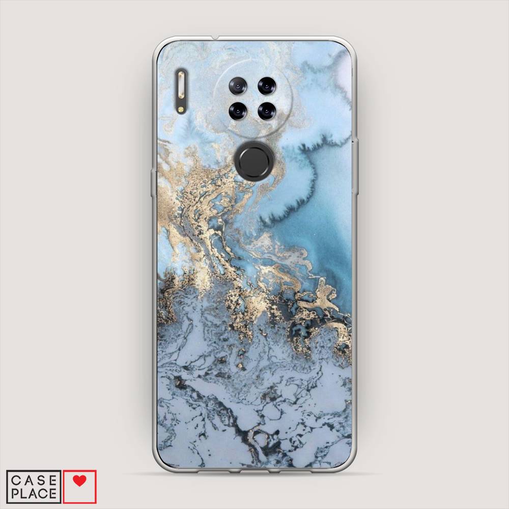 

Чехол Awog на Blackview A80 "Морозная лавина синяя", 280150-3