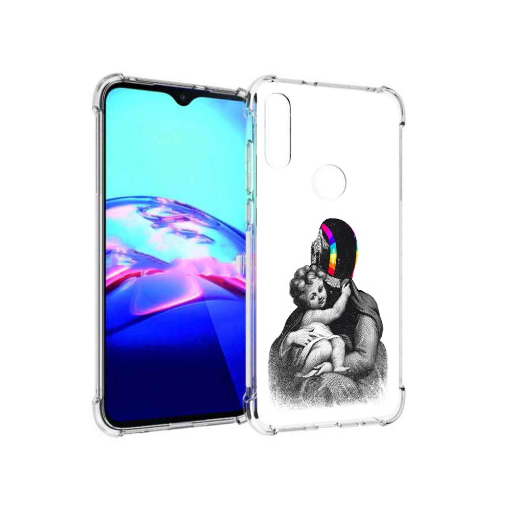 

Чехол MyPads Tocco для Motorola Moto E защитник в шлеме (PT227064.345.350), Прозрачный, Tocco