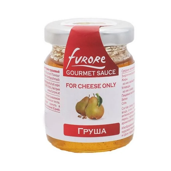 Соус фруктовый Furore Gourmet Sauce For Cheese Only Pear 60 г