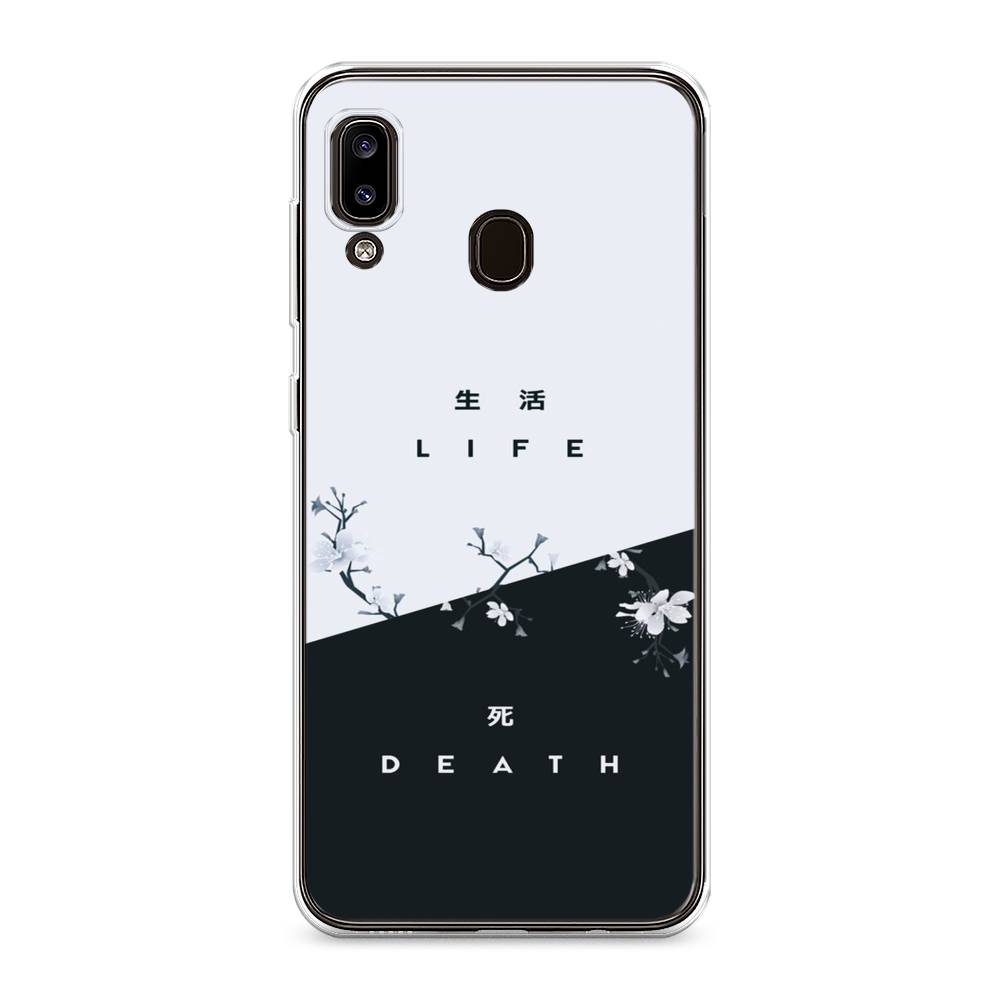 

Чехол Awog на Samsung Galaxy A30/A20 "Life and death", Разноцветный, 27550-7