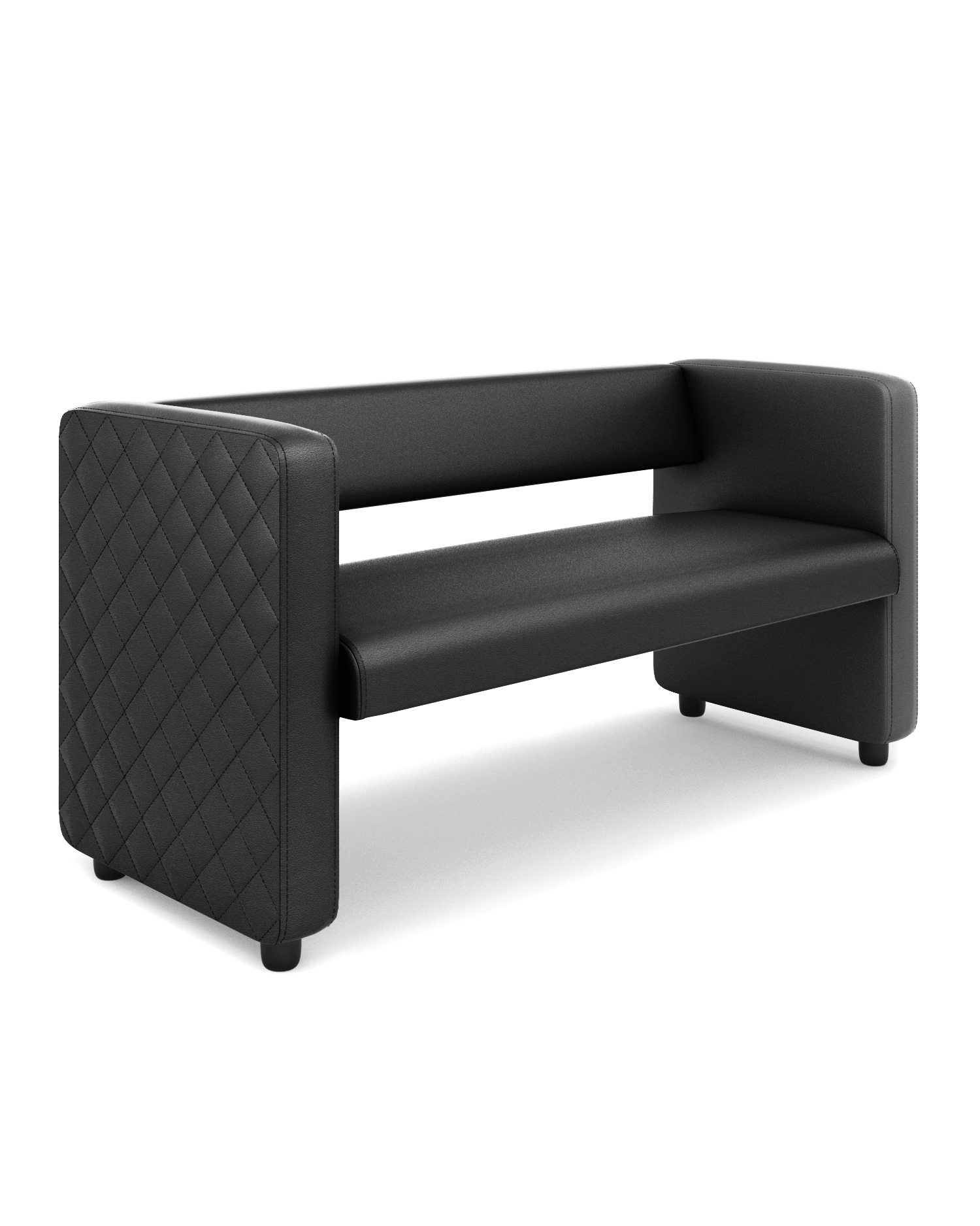 Диван MONOFIX ЙОККИ черный экокожа 10844₽