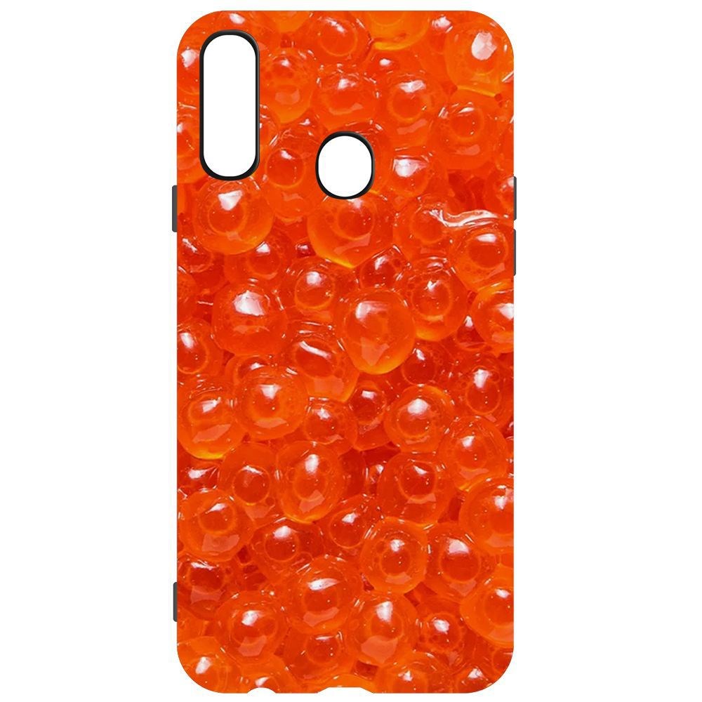 

Чехол-накладка Krutoff Софт Кейс Икра для Samsung Galaxy A20s (A207) черный