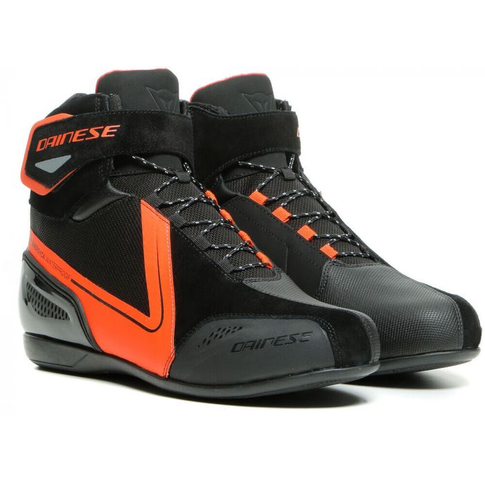 

Ботинки Dainese ENERGYCA D-WP Black/Fluo-Red 44, Красный;черный, 1775226-628