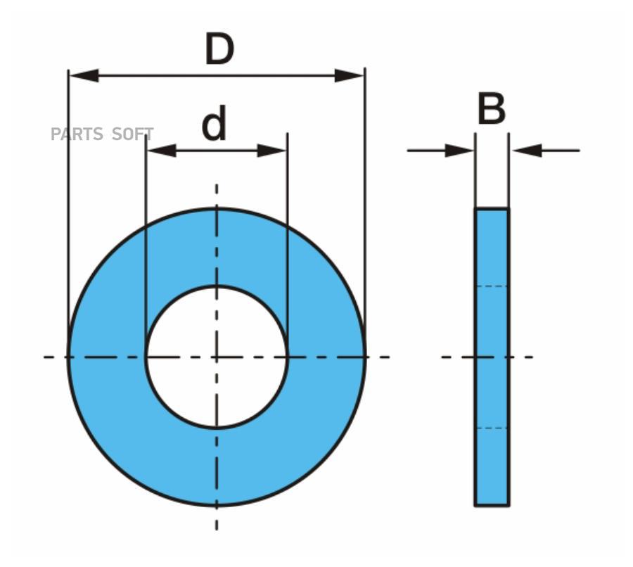 0331037310 Кольцо Оси Балансира 76 140X4 Bpw