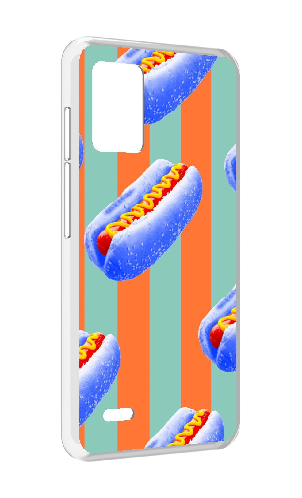 

Чехол MyPads синие хотдоги для UMIDIGI Bison X10S / Bison X10G, Прозрачный, Tocco