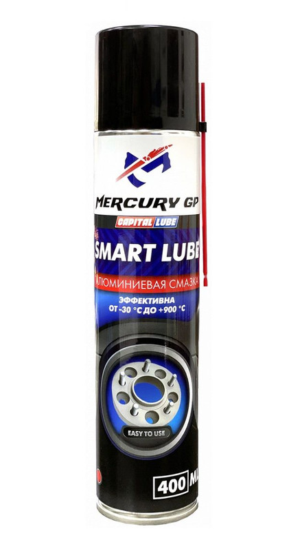 фото Алюминиевая смазка (аэрозоль) mercury gp smart lube 400 мл.