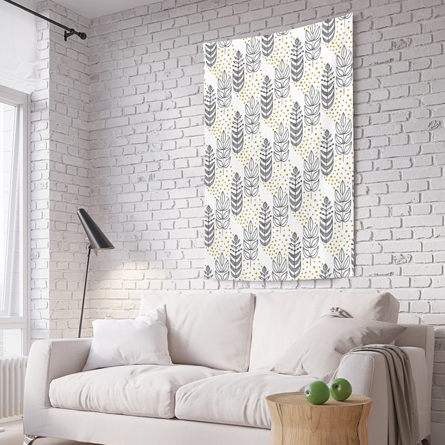 

Вертикальное фотопанно на стену JoyArty Колосья наив 150x200 см, Колосья наив