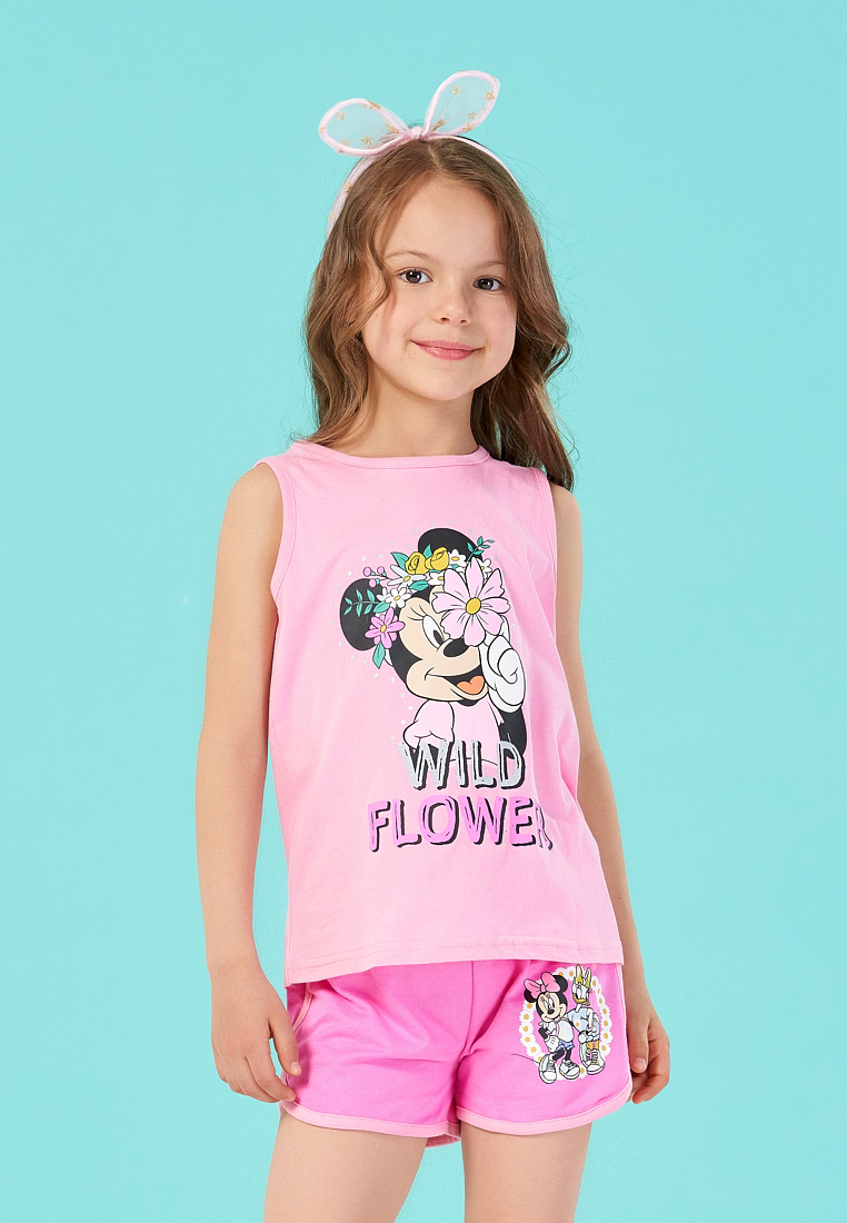 фото Топ детский minnie mouse ss21d33001244 розовый р.98