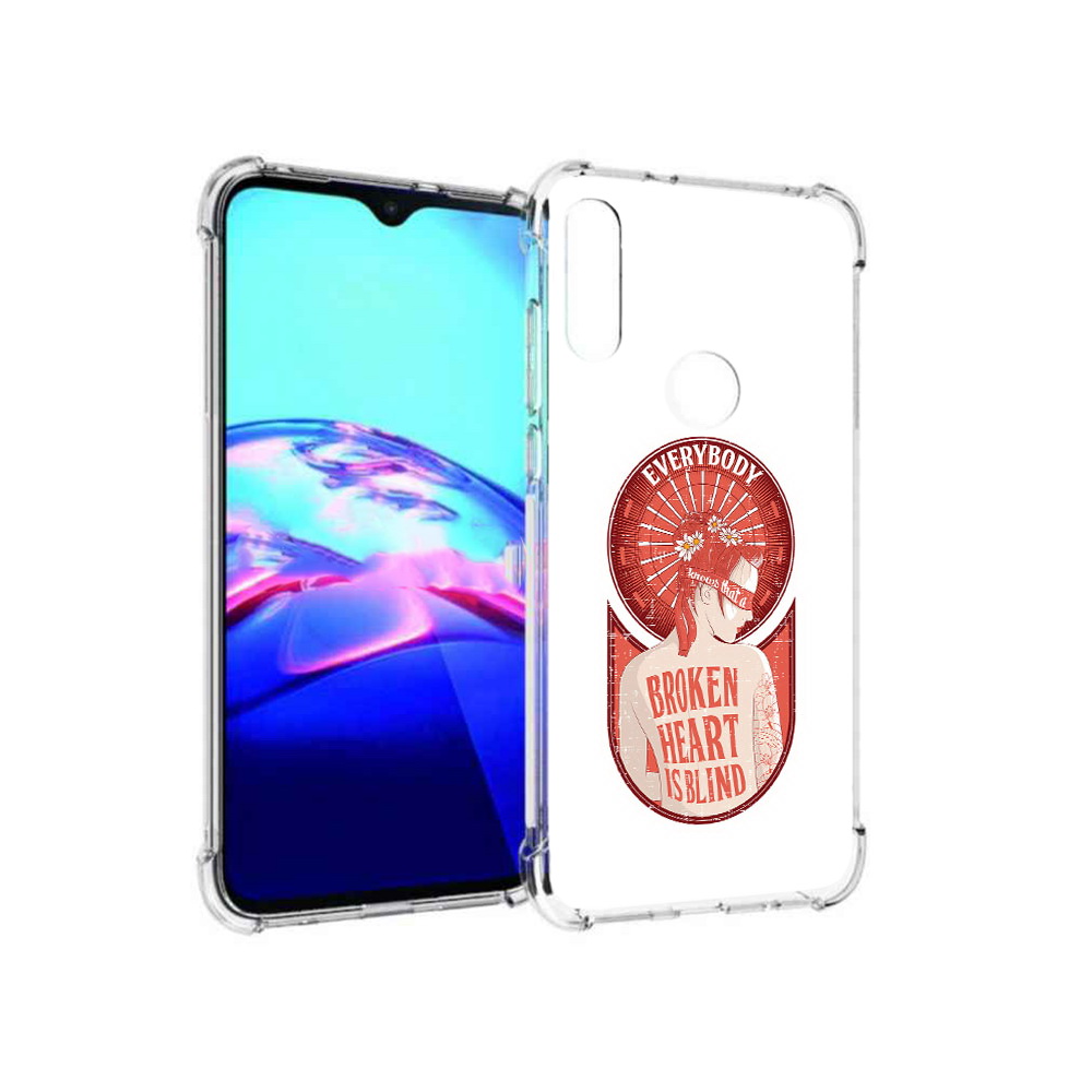 

Чехол MyPads Tocco для Motorola Moto E девушка разбитое сердце (PT227064.345.310), Прозрачный, Tocco