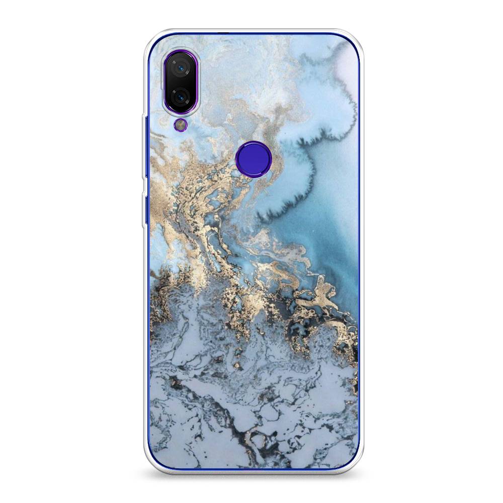 

Чехол Awog на Xiaomi Mi Play "Морозная лавина синяя", 35350-3