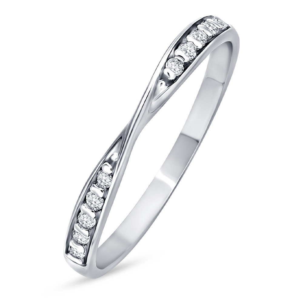 

Кольцо из серебра р. , 585Gold 701013748, фианит, 701013748