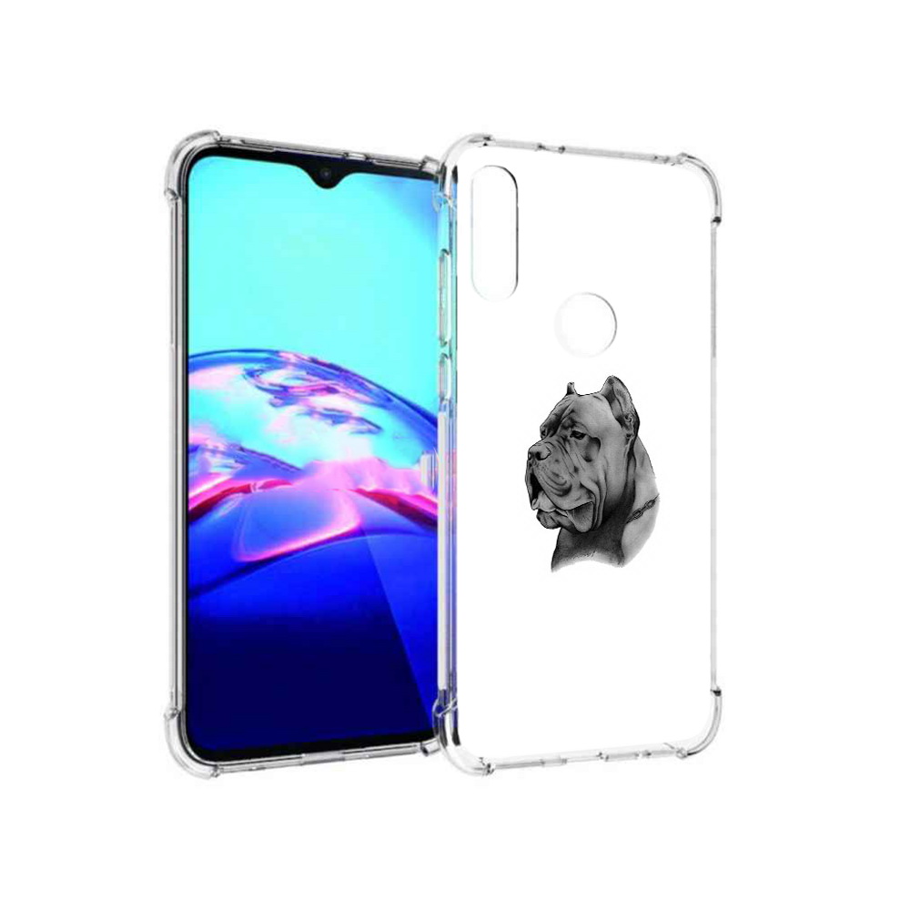 

Чехол MyPads Tocco для Motorola Moto E грозный бульдог (PT227064.345.300), Прозрачный, Tocco