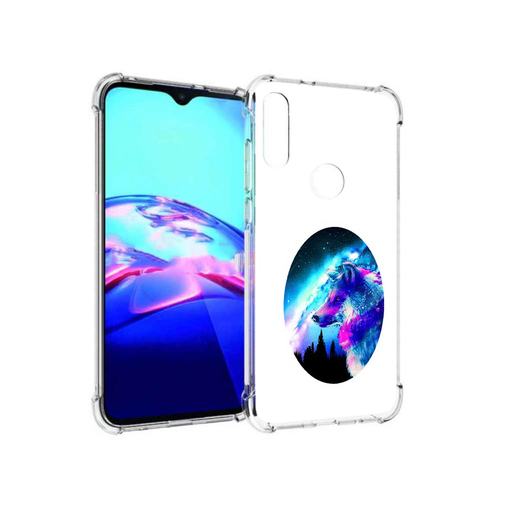 

Чехол MyPads Tocco для Motorola Moto E голубой волк (PT227064.345.293), Прозрачный, Tocco