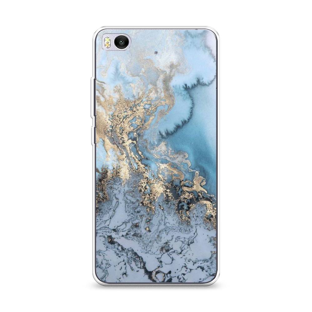 фото Чехол awog "морозная лавина синяя" для xiaomi mi5s
