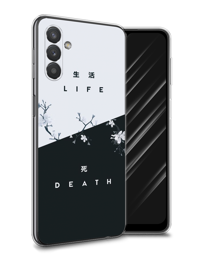 

Чехол Awog на Samsung Galaxy A13 5G / Самсунг A13 5G "Life and death", Разноцветный, 2104150-7
