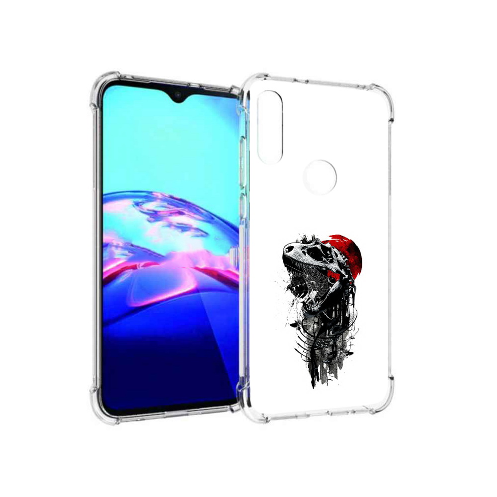 

Чехол MyPads Tocco для Motorola Moto E вымерший динозавр (PT227064.345.284), Прозрачный, Tocco