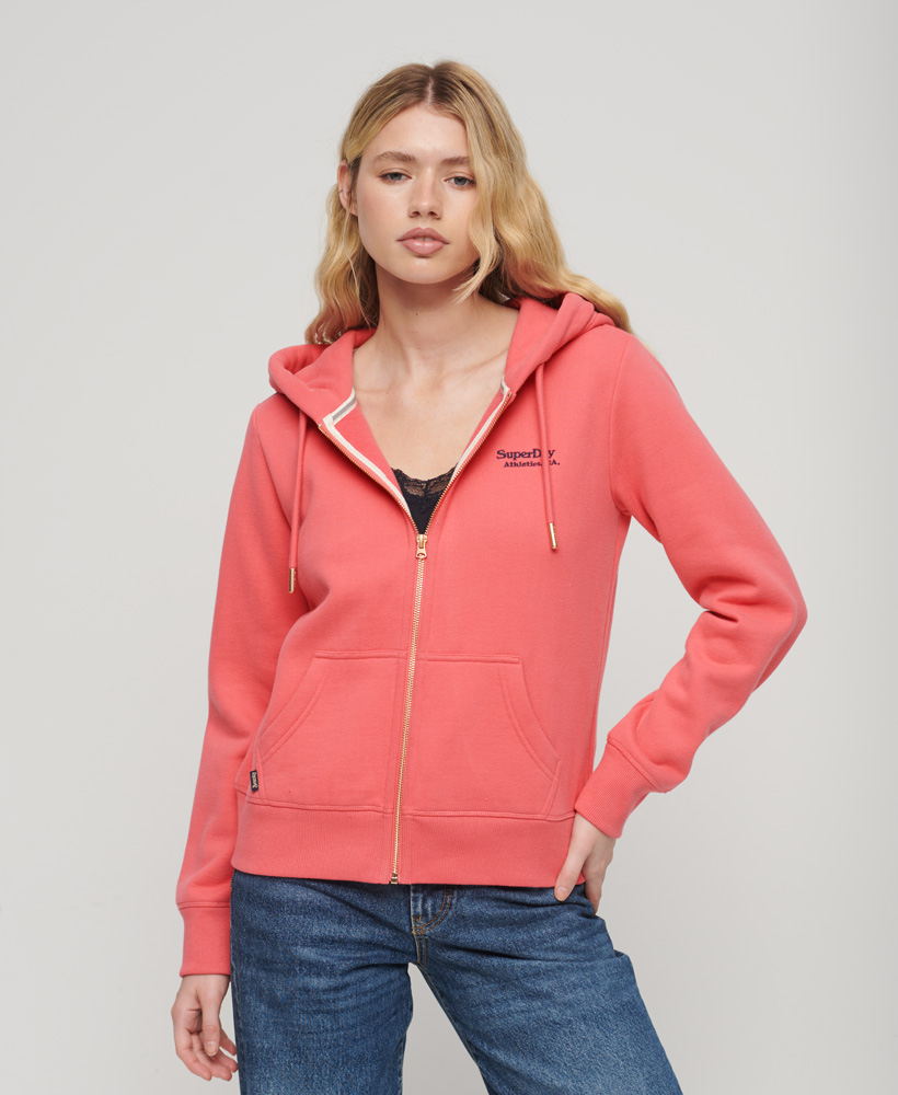 Толстовка женская Superdry W2012047A розовая 8 (UK)