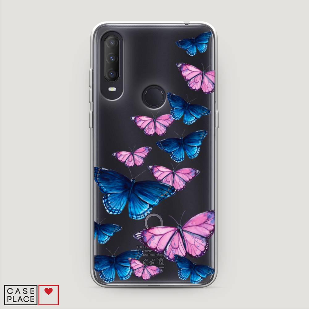 

Чехол Awog на Alcatel 1S (2020) / Алкатель 1S (2020) "Полет бабочек", Разноцветный, 170850-2