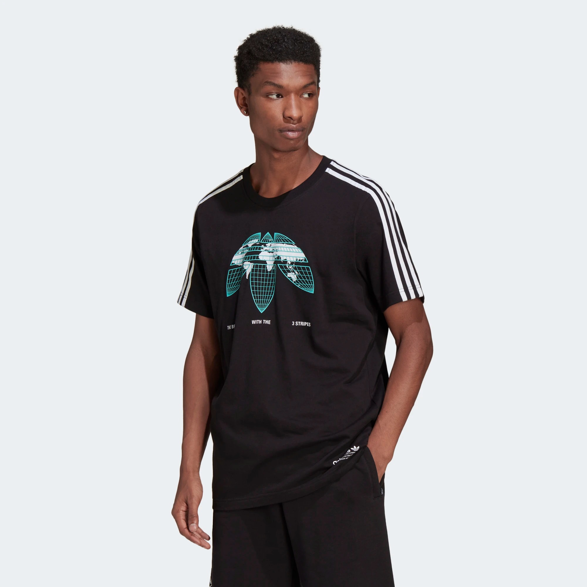 фото Футболка мужская adidas united tee черная xs