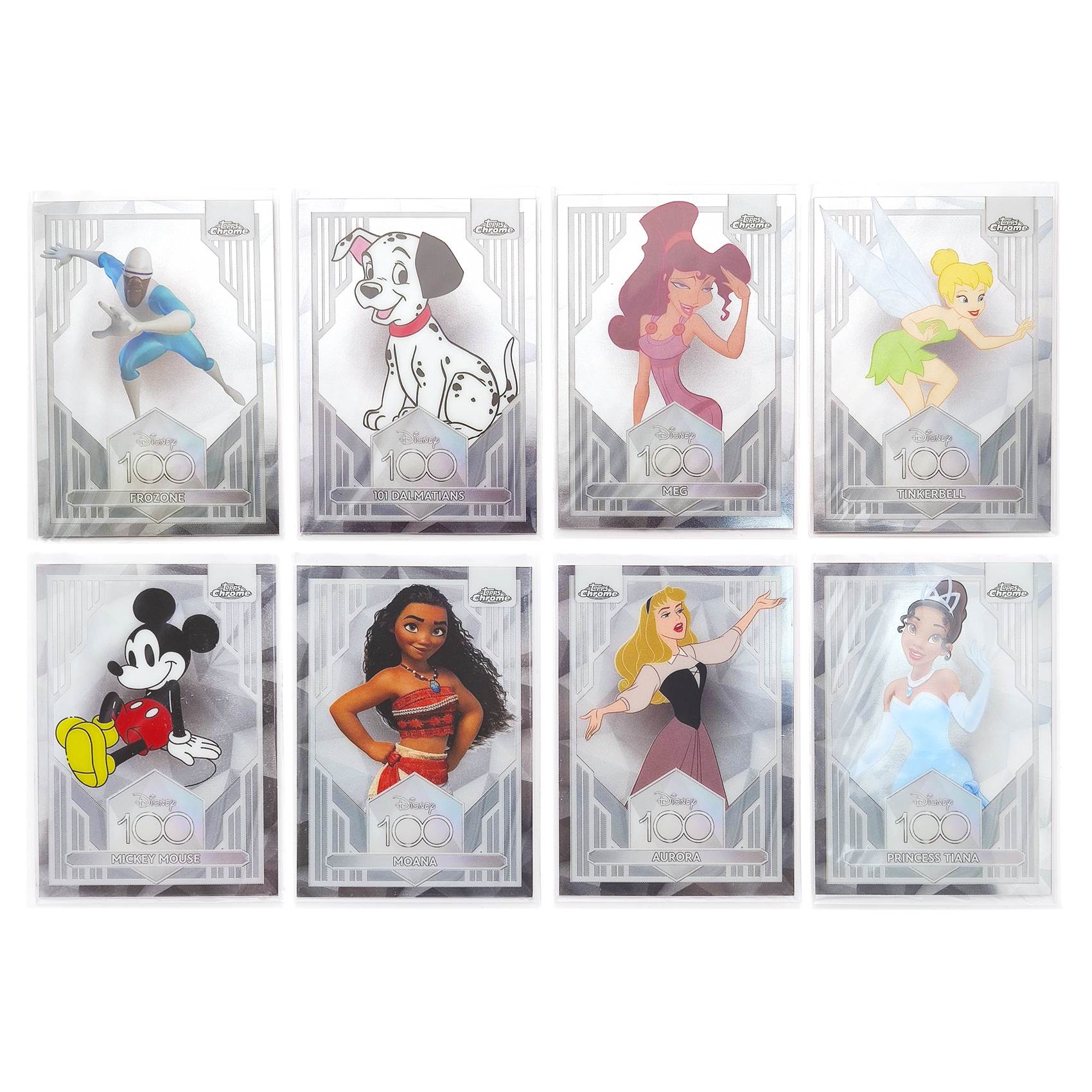 Карточки Topps Chrome Disney 100 Years of Wonder, 100 шт