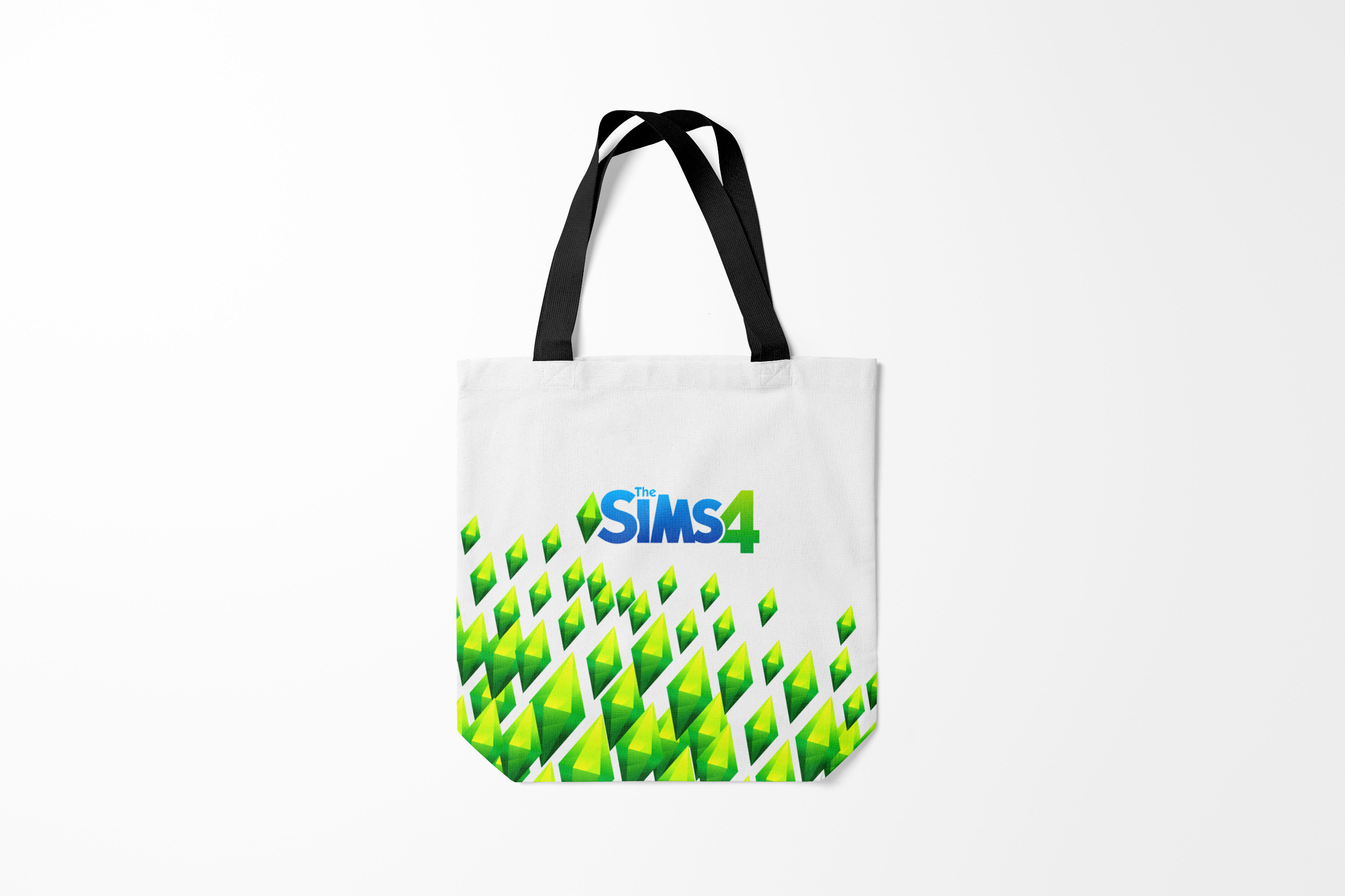 

Сумка шoппер унисекс Burnettie The Sims 4, белый, The Sims 4