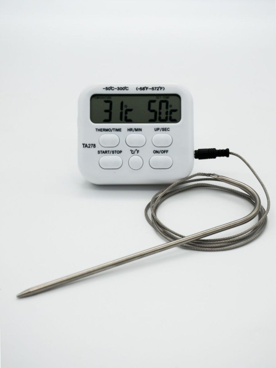 Кухонный цифровой термометр Rewell с щупом