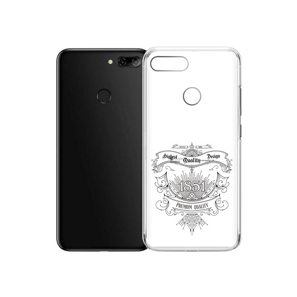 

Чехол MyPads Tocco для Alcatel 1S логотип 1851 год (PT227137.662.444), Прозрачный, Tocco